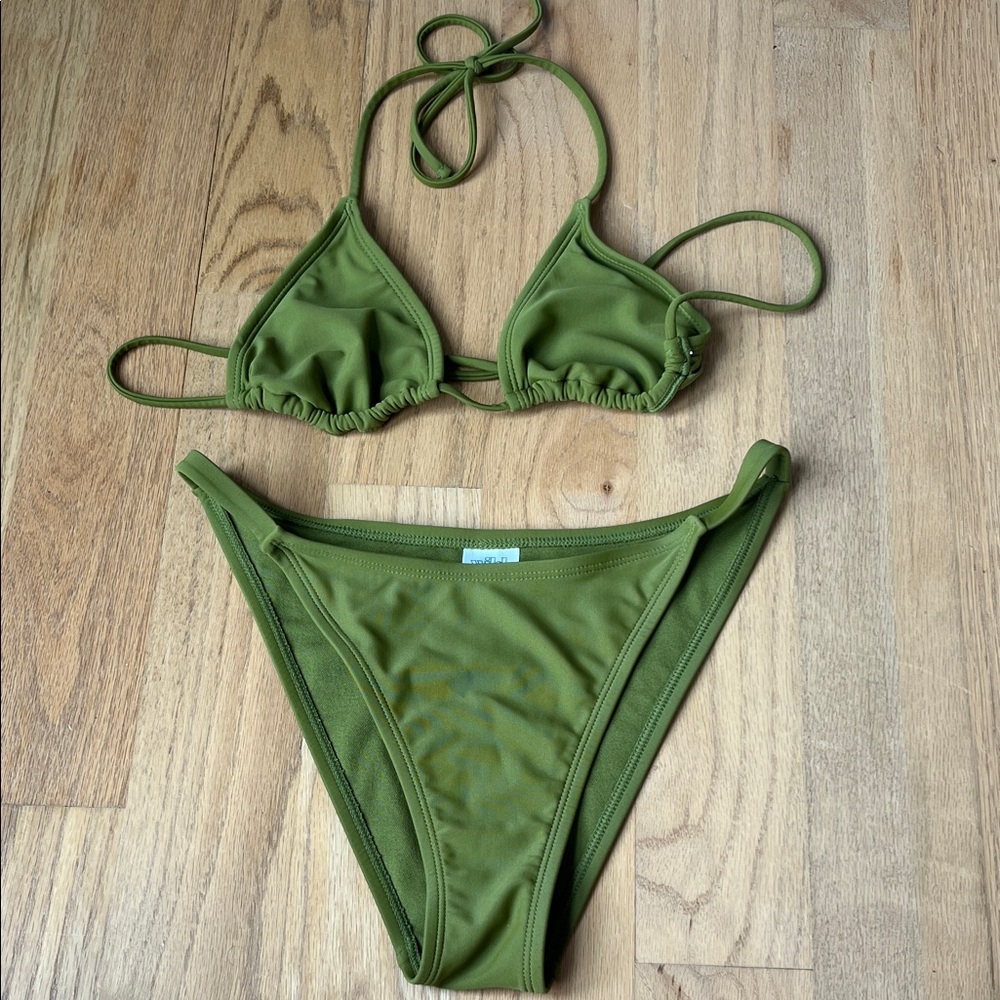 Wild Fable Olive Green Bikini